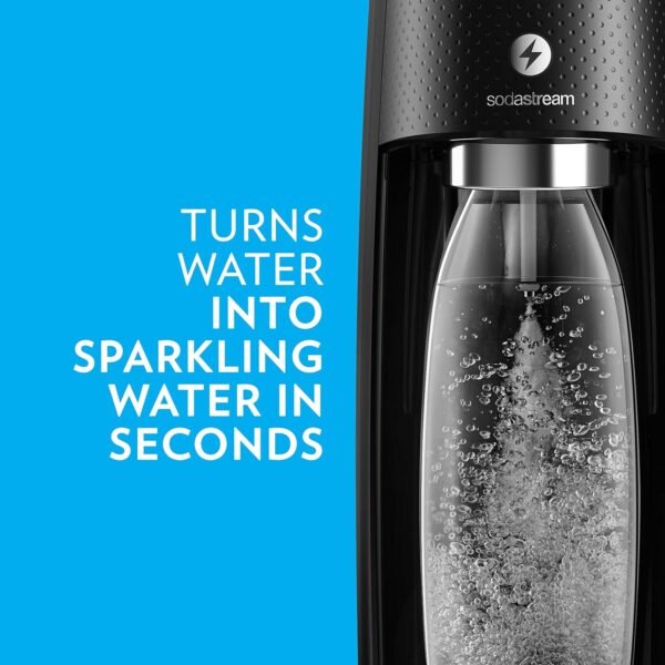 SodaStream One Touch Soda Maker Review Best Electric Sparkling Water Maker Bundle