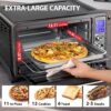 TOSHIBA Toaster Oven 25L-BS Review Powerful 10-in-1 Convection and Rotisserie Cooking