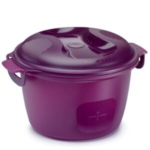 Tupperware Microwave Rice Cooker Purple Large 3L or 12 cup