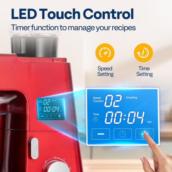 VIVOHOME Stand Mixer Review Multifunctional 9 in 1 Kitchen Appliance with Fermentation