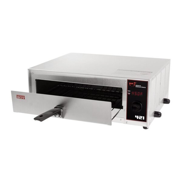 Wisco 421 Countertop Pizza Oven Review with LED Display and Adjustable Thermostat Features