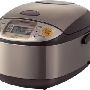 Zojirushi NS-TSC10 5-1/2-Cup (Uncooked) Micom Rice Cooker and Warmer, 1.0-Liter