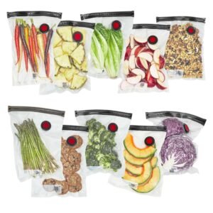 ZWILLING Fresh & Save 10-pc Vacuum Sealer Bags, Sous Vide Bags, Meal Prep - Medium